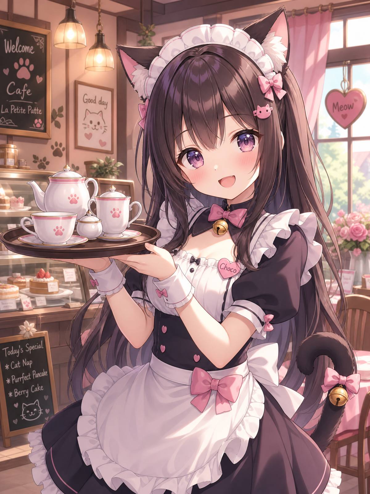陈美娇cosplay动漫-猫耳女仆